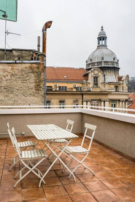 Ferienwohnung Artissimo Roofterace Zagreb Exterior foto