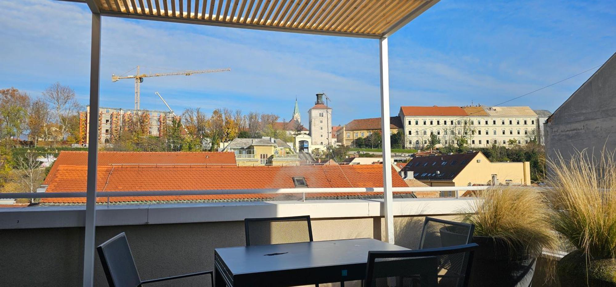 Ferienwohnung Artissimo Roofterace Zagreb Exterior foto