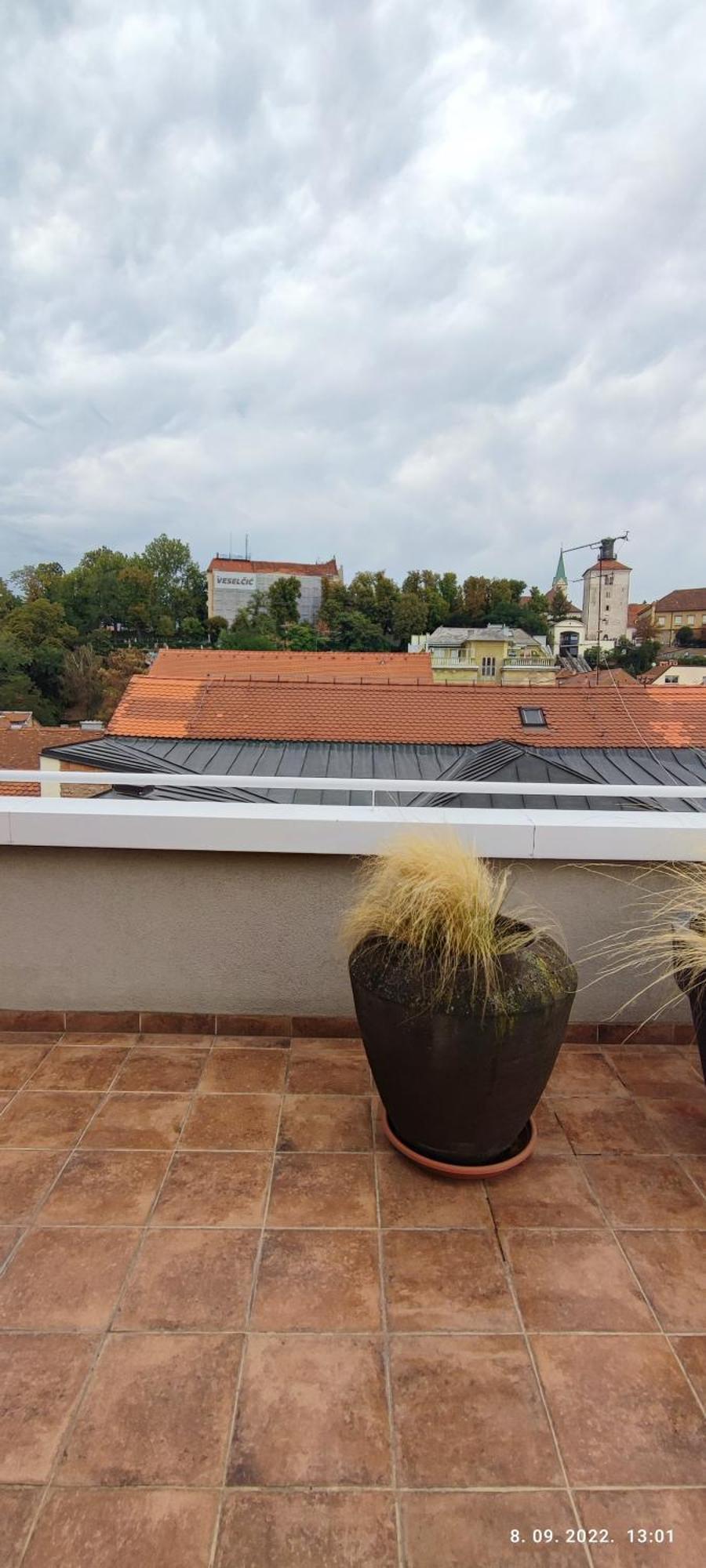 Ferienwohnung Artissimo Roofterace Zagreb Exterior foto
